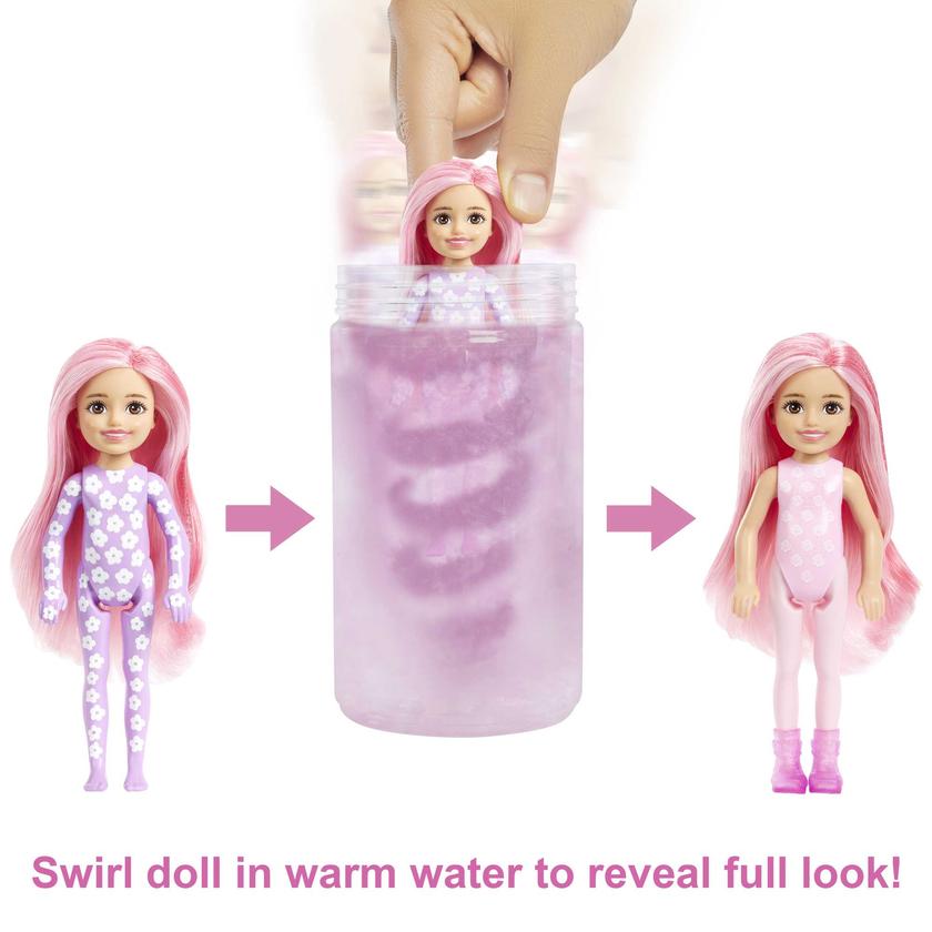 Barbie Color Reveal  Doll, Sunshine And Sprinkles Series With 7 Surpises, Color-Change Transformation High Quality