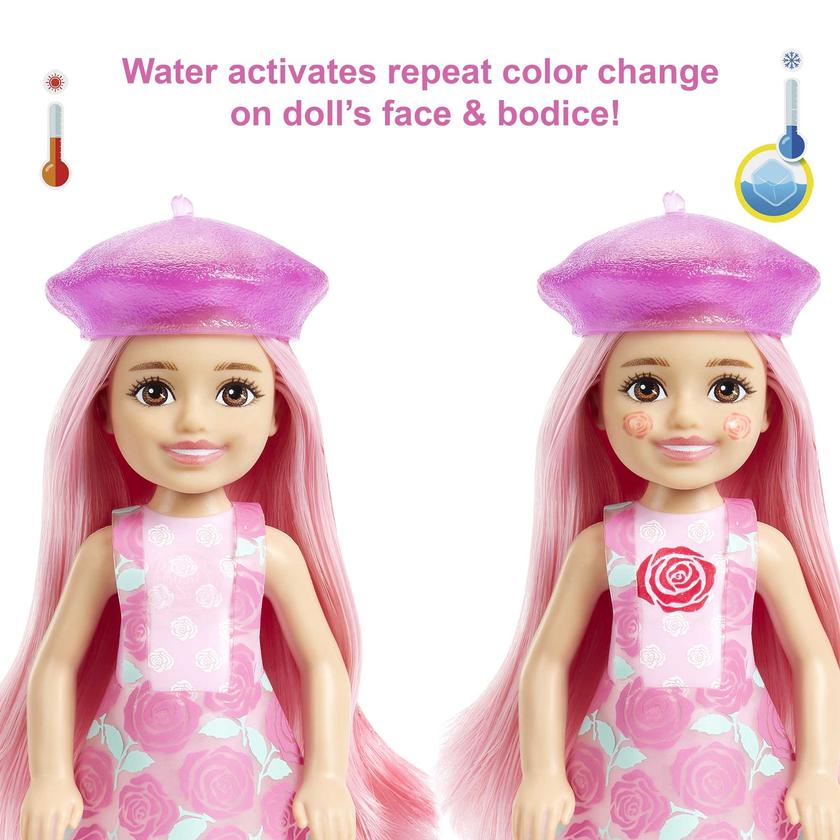 Barbie Color Reveal  Doll, Sunshine And Sprinkles Series With 7 Surpises, Color-Change Transformation High Quality