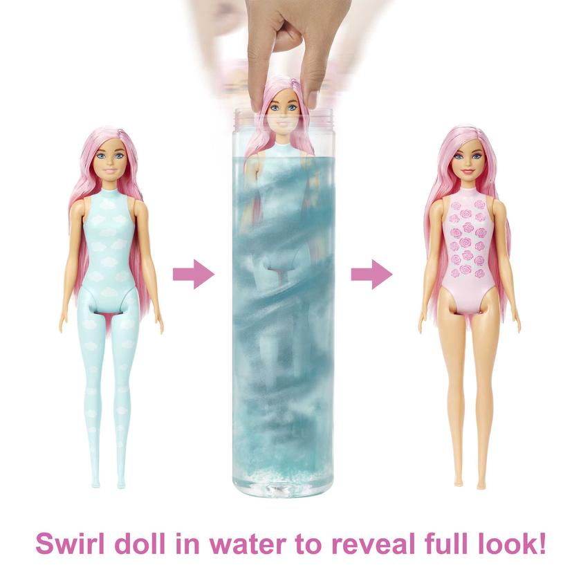 Barbie Color Reveal Doll, Sunshine And Sprinkles Series With 7 Surprises, Color-Change Transformation On Sale