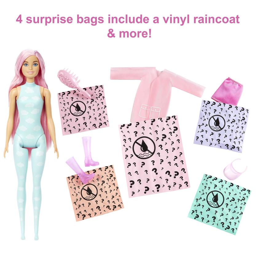 Barbie Color Reveal Doll, Sunshine And Sprinkles Series With 7 Surprises, Color-Change Transformation On Sale