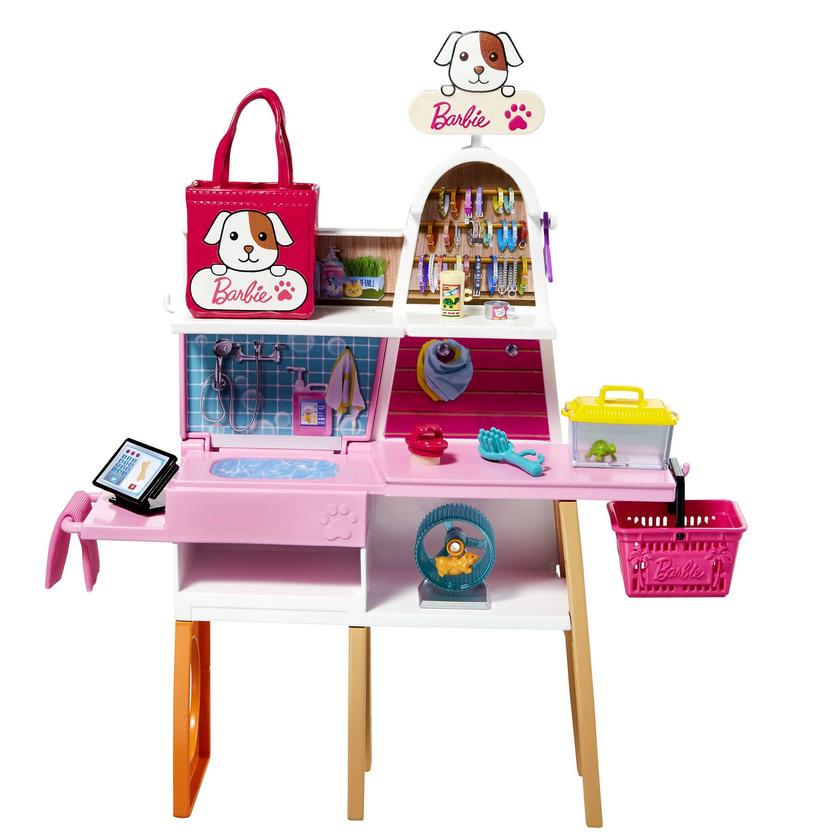 Barbie Conjunto de Brinquedo Loja de Animais Same Day Delivery