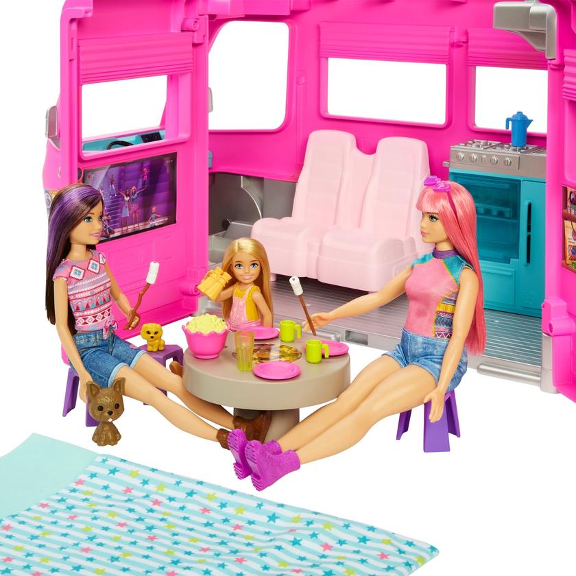 Barbie Conjunto de Brinquedo Trailer dos Sonhos Same Day Delivery