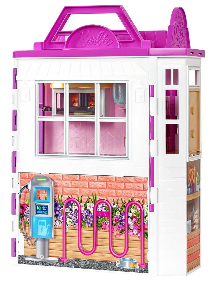 Barbie Cook ‘n Grill Restaurant Doll & Playset With 30+ Pieces, For 3 To 7 Year Olds For Sale