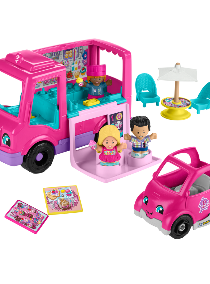 Barbie Cupcake Truck By Little People Free shipping