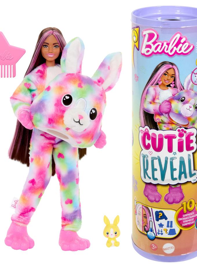 Barbie Cutie Reveal Bunny Doll & Accessories, Color Dream Series With 10 Surprises Best Price