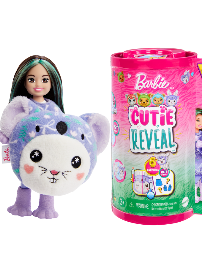 Barbie Cutie Reveal Costume-themed Series Chelsea Small Doll & Accessories, Bunny As Koala Best Price