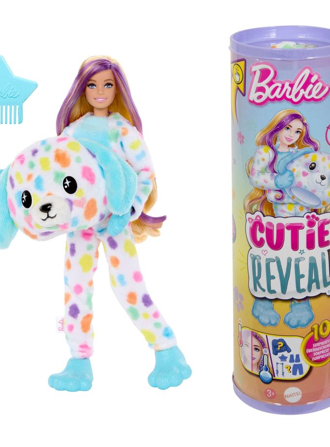 Barbie Cutie Reveal Doll, Dalmatian Costume & Accessories, Color Dream Series With 10 Surprises Best Buy