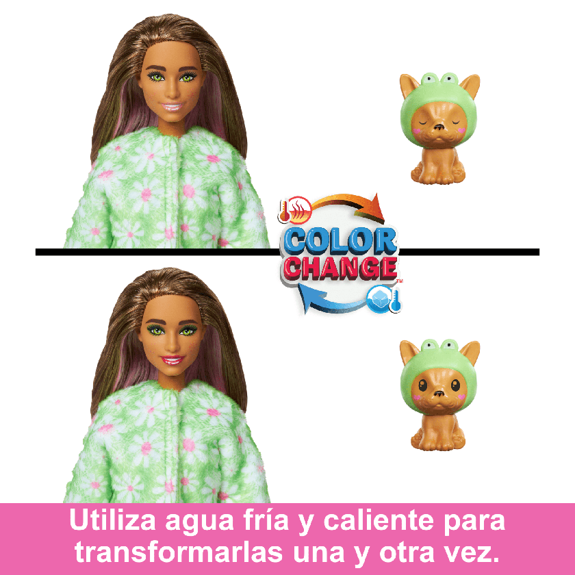 Barbie Cutie Reveal Muñeca Perrito disfrazado de Rana For Sale