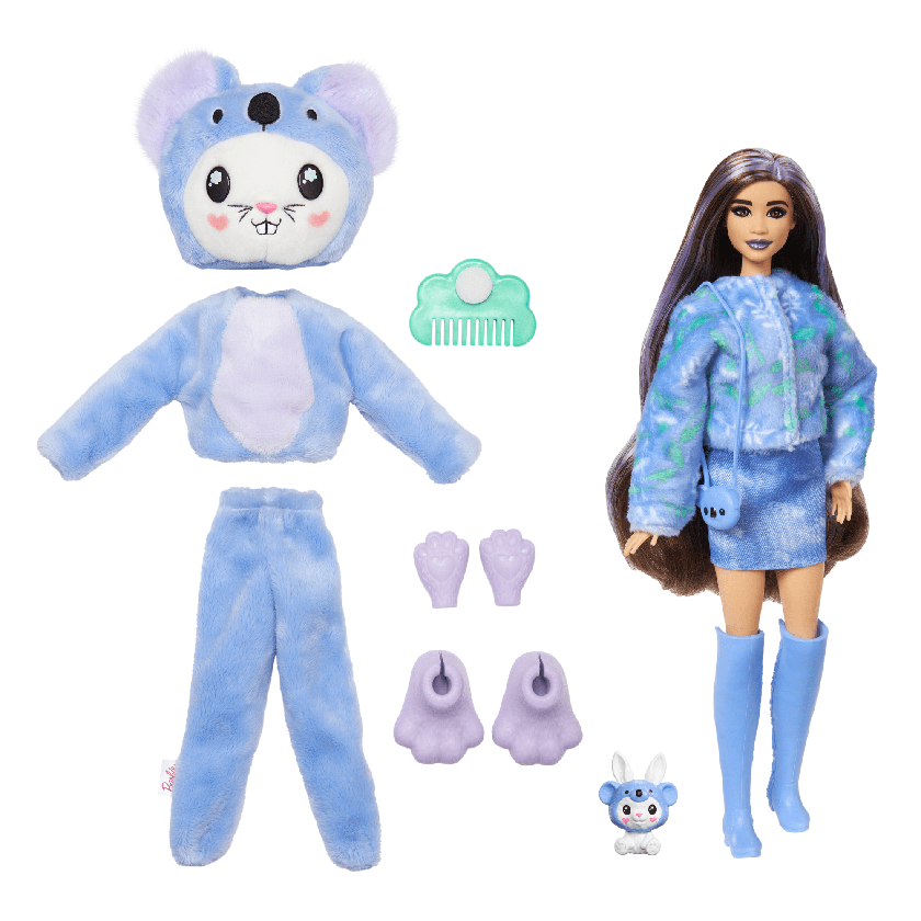 Barbie-Cutie Reveal-Poupée Sur Le thème des Costumes, Lapin Koala Same Day Delivery