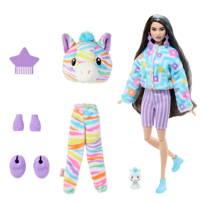 Barbie Cutie Reveal Zebra Doll & Accessories, Color Dream Series With 10 Surprises Best Buy