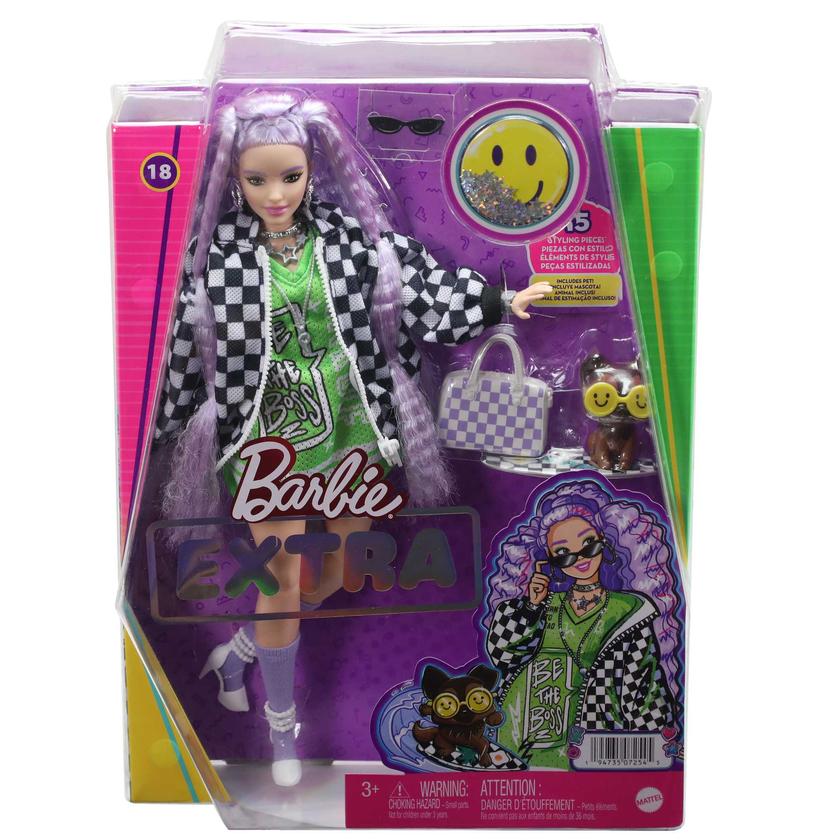 Barbie Doll And Accessories, Barbie Extra Doll With Lavender Hair Best Price