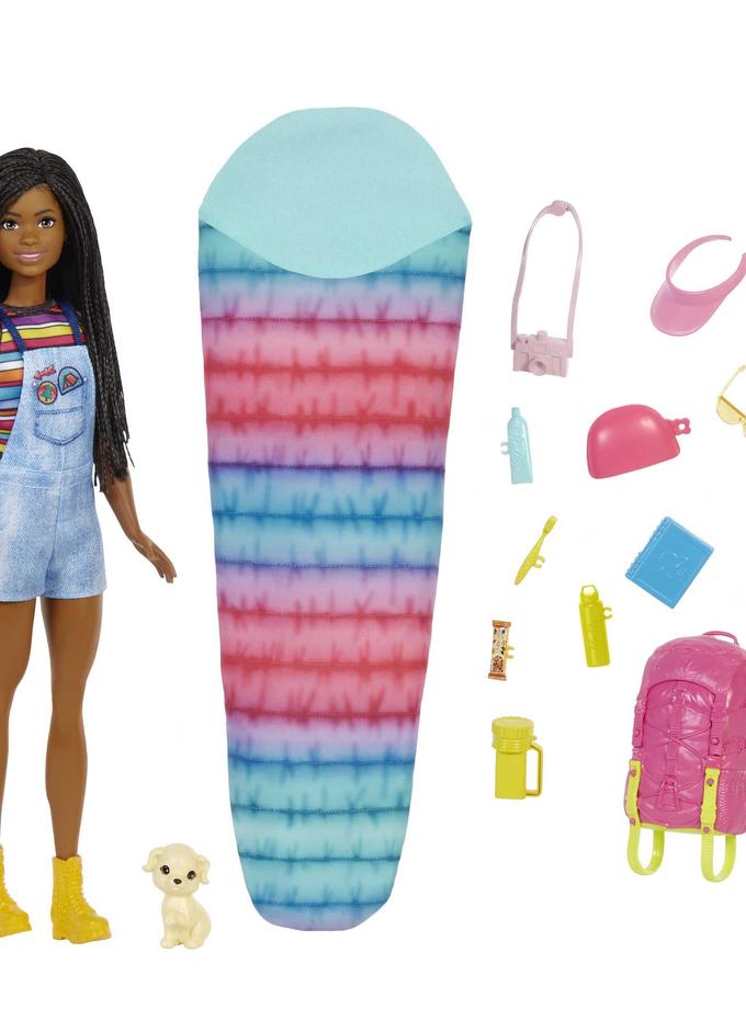 Barbie Doll And Accessories, It Takes Two “Brooklyn” Camping Doll And 10+ Pieces On Sale