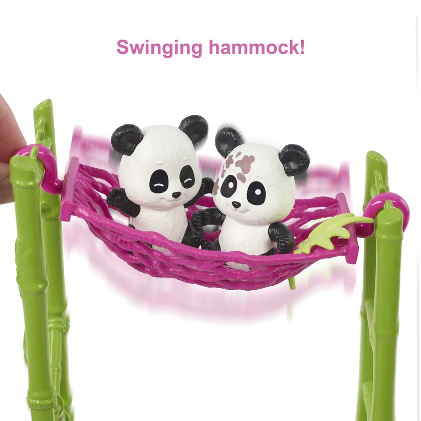 Barbie® Doll and Accessories, Panda Care and Rescue™ Playset With Color-Change and 20+ Pieces On Sale