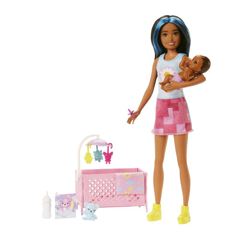 Barbie Doll And Accessories, Skipper Babysitter Crib Playset Best Price