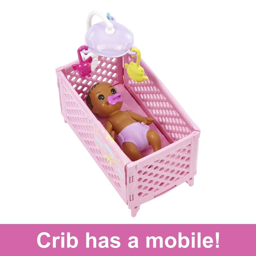 Barbie Doll And Accessories, Skipper Babysitter Crib Playset Best Price