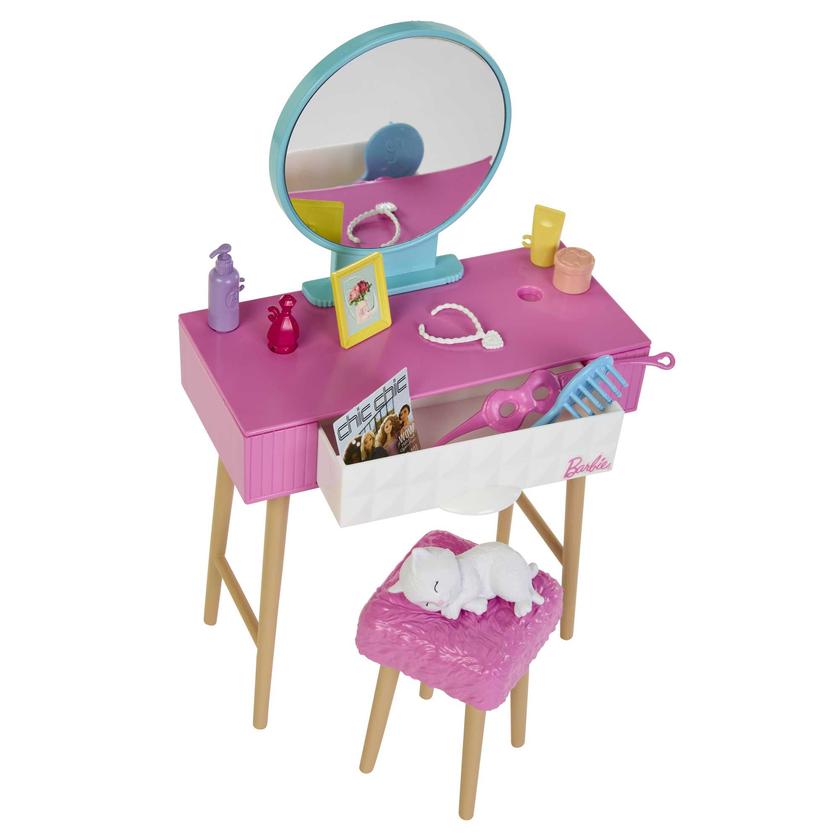 Barbie Doll And Bedroom Playset, Barbie Furniture With 20+ Pieces On Sale