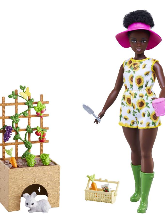 Barbie Doll And Gardening Playset With Pet And Accessories, Gift For 3 To 7 Year Olds Best Price