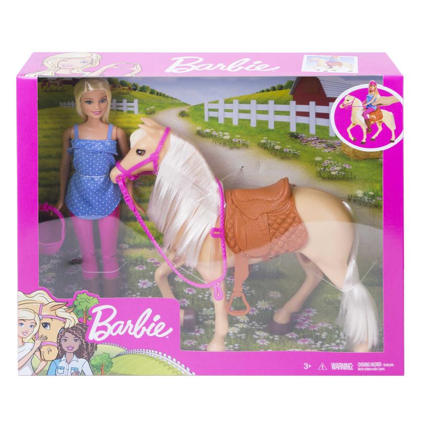 Barbie Doll And Horse High Quality