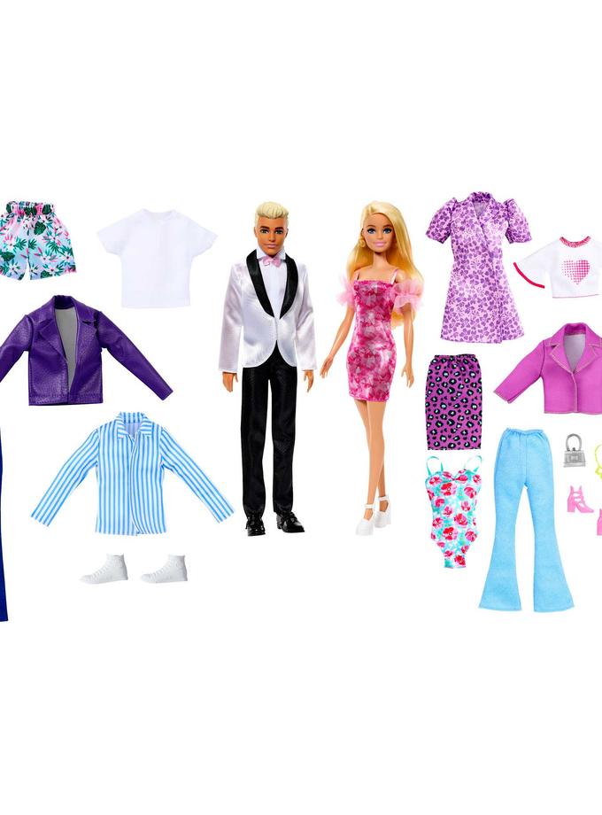 Barbie Doll And Ken Doll Fashion Set With CloThes And Accessories High Quality