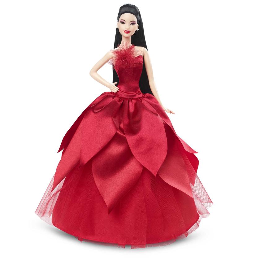 Barbie Doll | Barbie Signature 2022 Holiday Doll | Black Hair High Quality