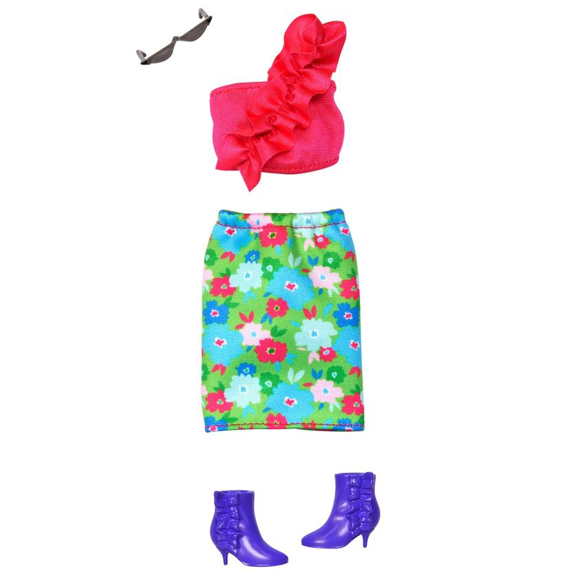 Barbie Doll Clothing, 13 Fashions With 8 Accessories And 8 Pairs Of Shoes For 65+ Looks Best Buy