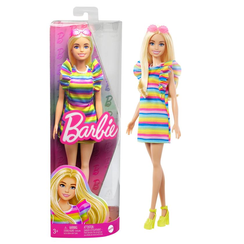 Barbie Doll With Braces And Rainbow Dress, Barbie Fashionistas For Sale