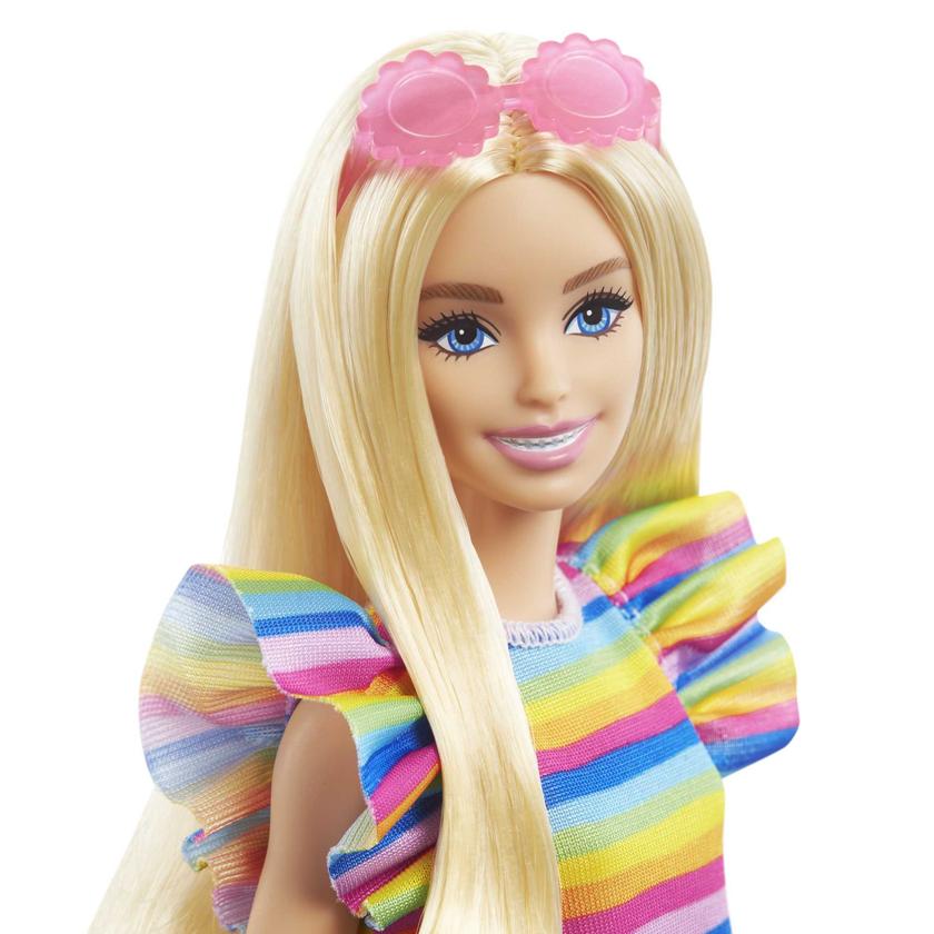 Barbie Doll With Braces And Rainbow Dress, Barbie Fashionistas For Sale