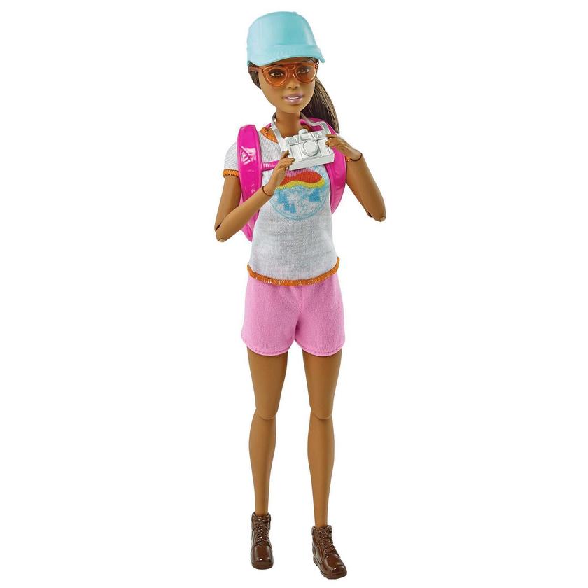 Barbie Doll With Puppy, Kids Toys, Self-Care Hiking Day Best Buy