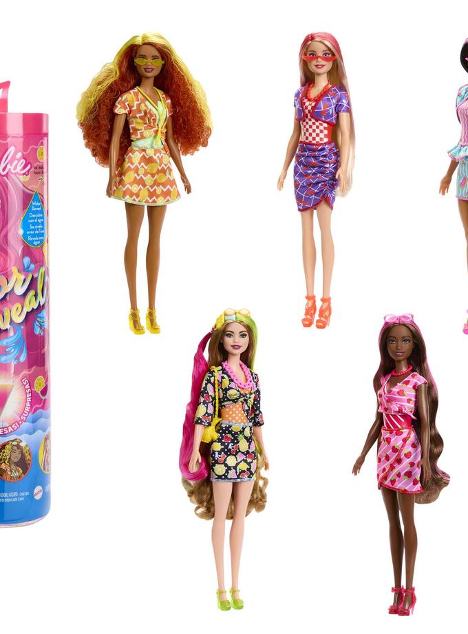 Barbie Dolls And Accessories, Color Reveal Doll, Scented, Sweet Fruit Series Best Seller