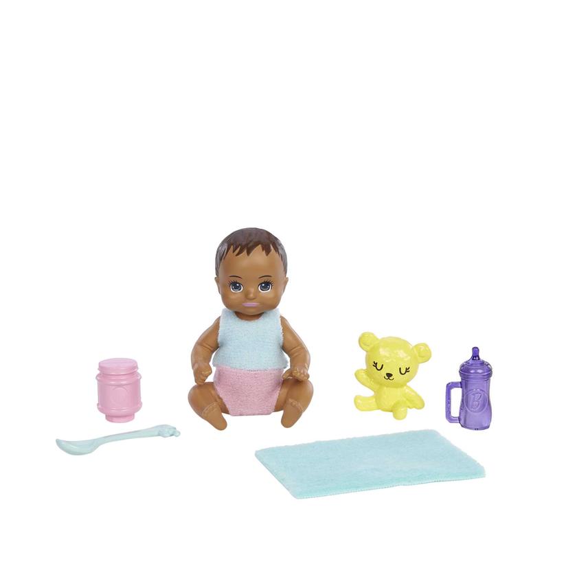 Barbie Dolls And Accessories, Skipper Doll With Baby Figure And 5 Accessories, Babysitters Inc. Playset Best Price