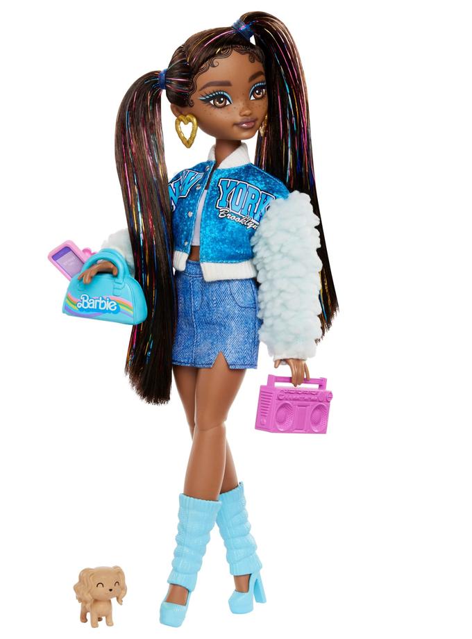 Barbie Dream Besties Barbie “Brooklyn” Fashion Doll With 8 Video & Music Themed Accessories For Sale