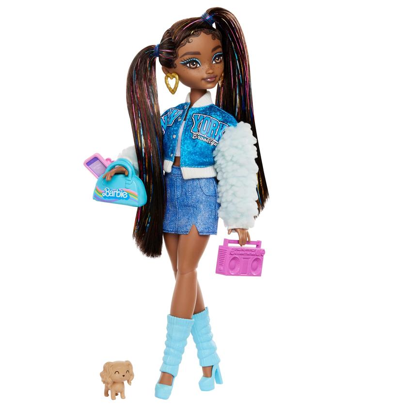 Barbie Dream Besties Barbie “Brooklyn” Fashion Doll With 8 Video & Music Themed Accessories New Arrival