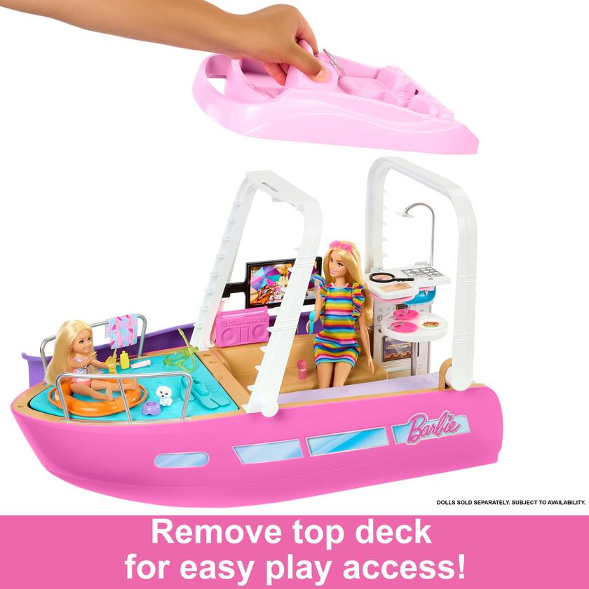 Barbie Dream Boat Playset With Pool, Slide And 20+ Accessories Best Buy