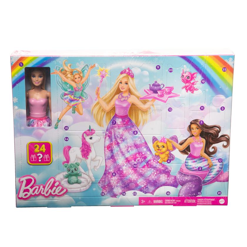 Barbie Dreamtopia Advent Calendar With Doll And 24 Surprises Like Pets, Clothes And Accessories For Sale