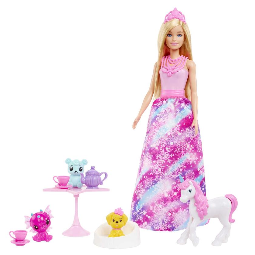 Barbie Dreamtopia Advent Calendar With Doll And 24 Surprises Like Pets, Clothes And Accessories For Sale