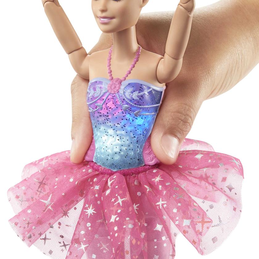 Barbie-Dreamtopia Ballerine Lumières Scintillantes-Poupée Blonde Best Price