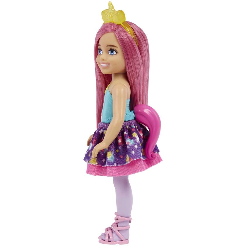 Barbie Dreamtopia Chelsea Small Doll And Accessories, Playset With Canopy Swing, Kitten And More Free shipping