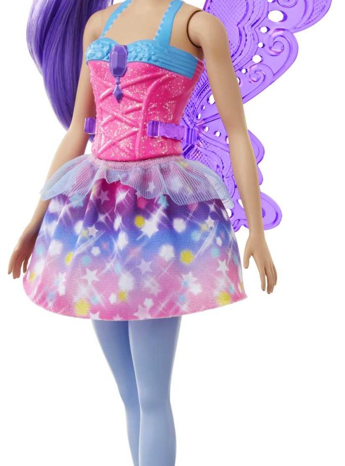 Barbie Dreamtopia Muñeca Hada Alas Moradas Best Buy