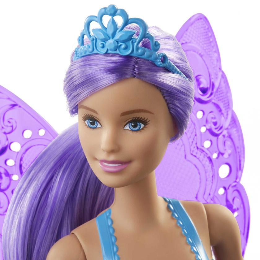 Barbie Dreamtopia Muñeca Hada Alas Moradas Best Buy