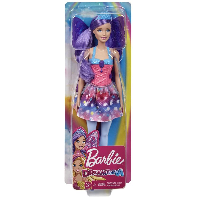 Barbie Dreamtopia Muñeca Hada Alas Moradas Best Buy