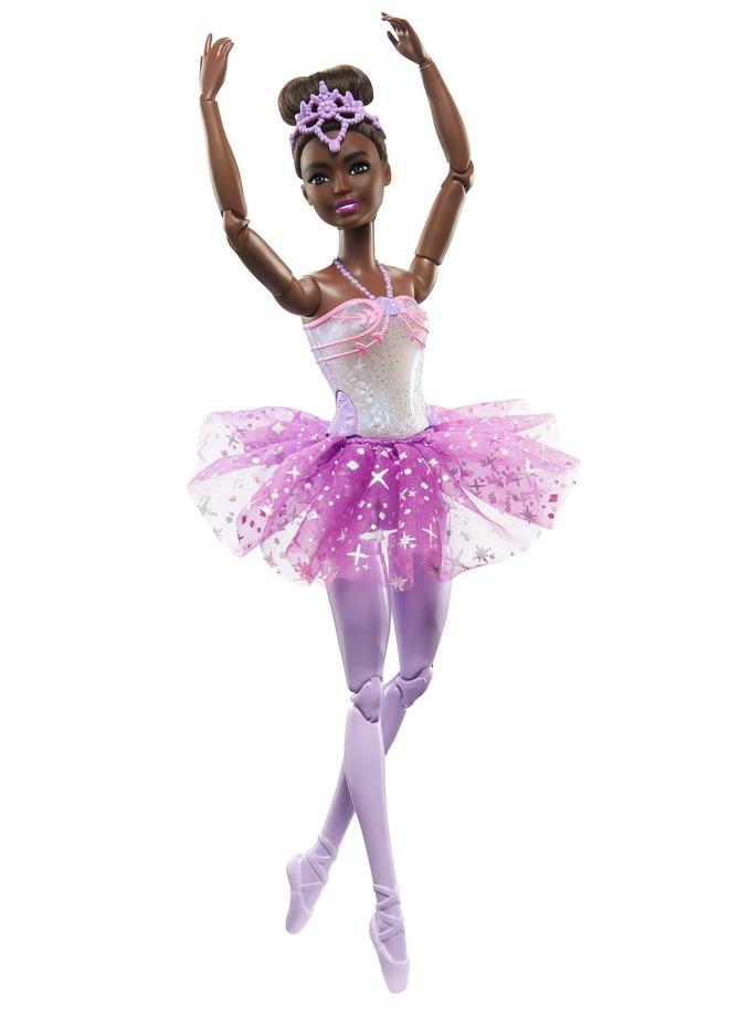 Barbie Dreamtopia Twinkle Lights Ballerina Doll, Brunette With Light-Up Feature, Tiara And Tutu On Sale