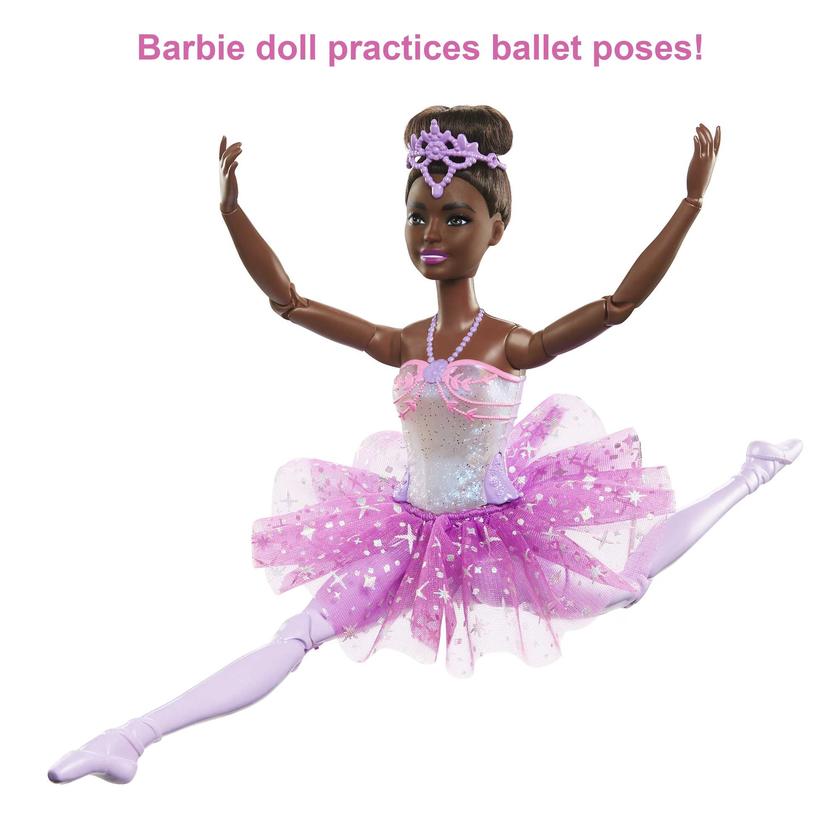 Barbie Dreamtopia Twinkle Lights Ballerina Doll, Brunette With Light-Up Feature, Tiara And Tutu On Sale