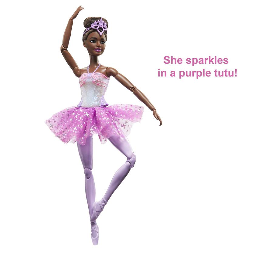 Barbie Dreamtopia Twinkle Lights Ballerina Doll, Brunette With Light-Up Feature, Tiara And Tutu On Sale