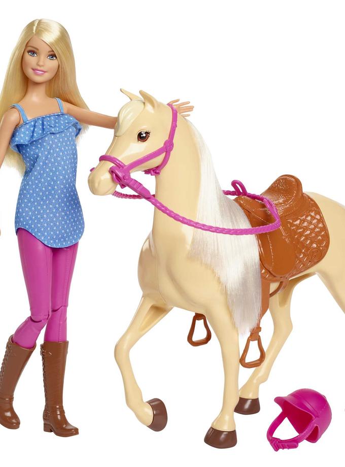 Barbie et Son Cheval, Poupée Blonde For Sale