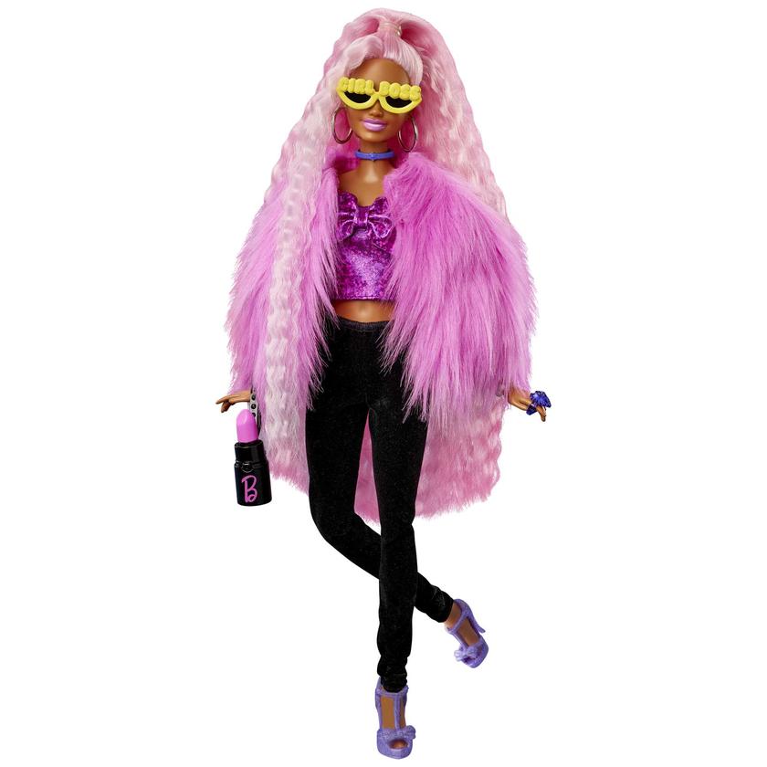 Barbie Extra Doll & Accessories Set With Mix & Match Pieces For 30+ Looks Same Day Delivery