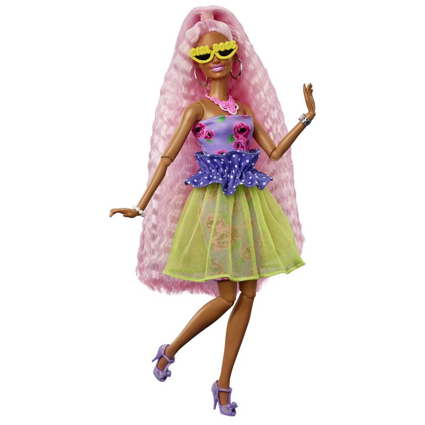 Barbie Extra Doll & Accessories Set With Mix & Match Pieces For 30+ Looks Same Day Delivery