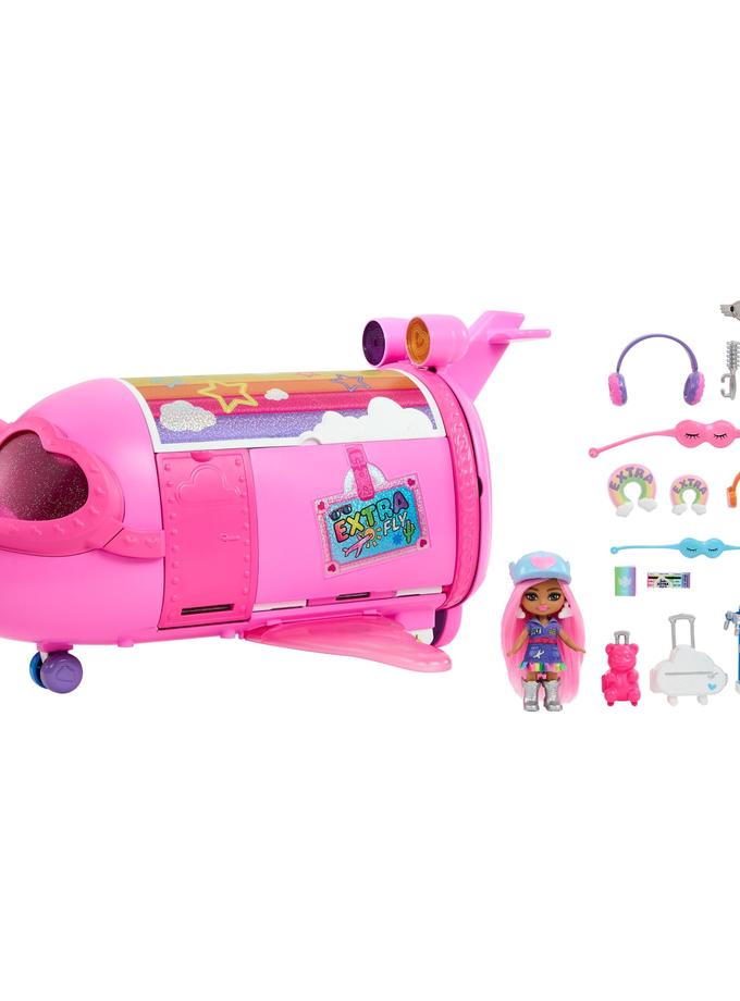 Barbie Extra Fly Conjunto de Brinquedo Avião New Arrival