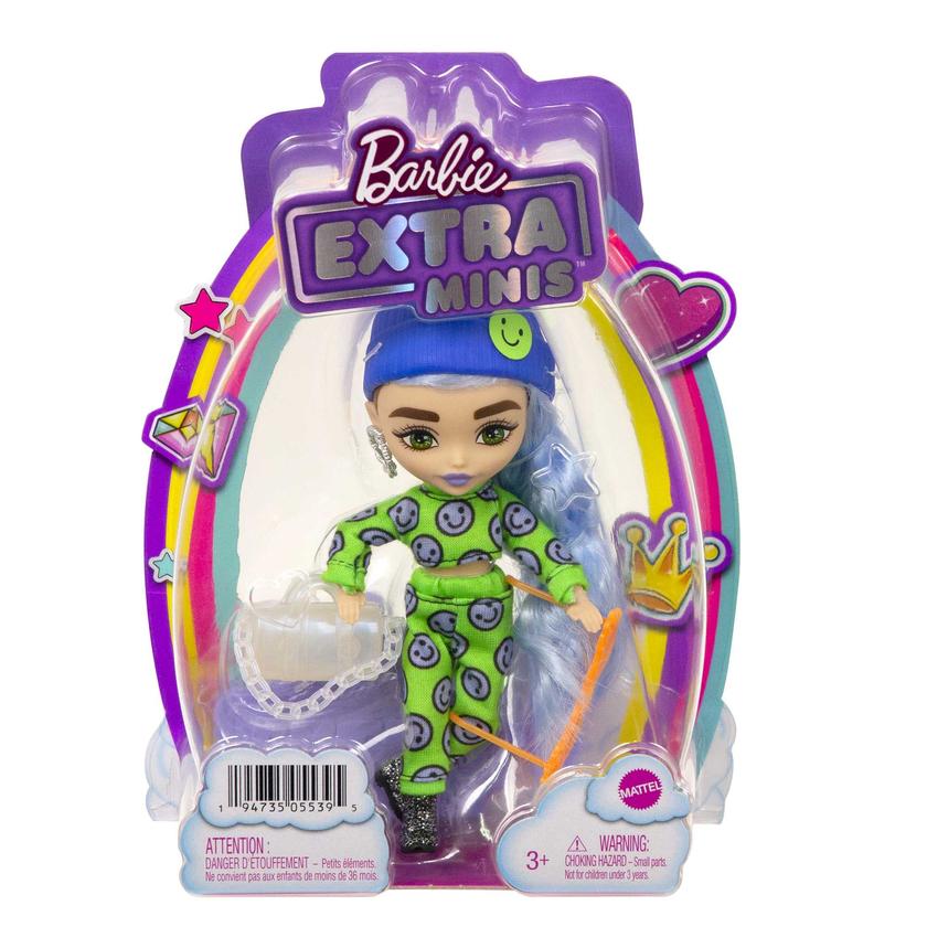 Barbie Extra Minis Boneca Conjunto Verde com Emojis Best Buy