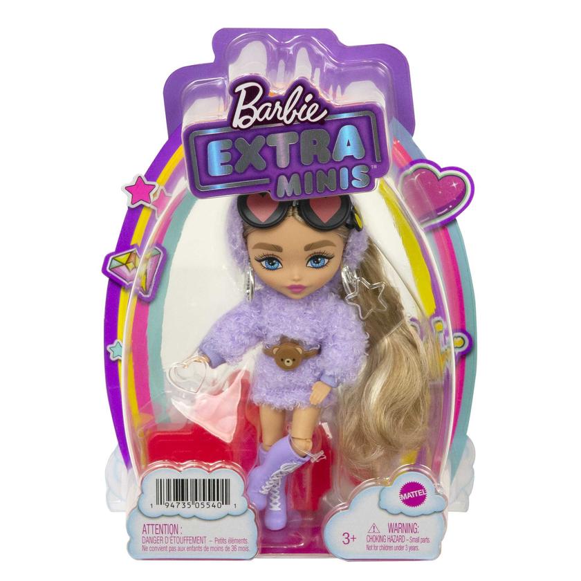 Barbie Extra Minis Boneca Vestido Lilá Best Seller