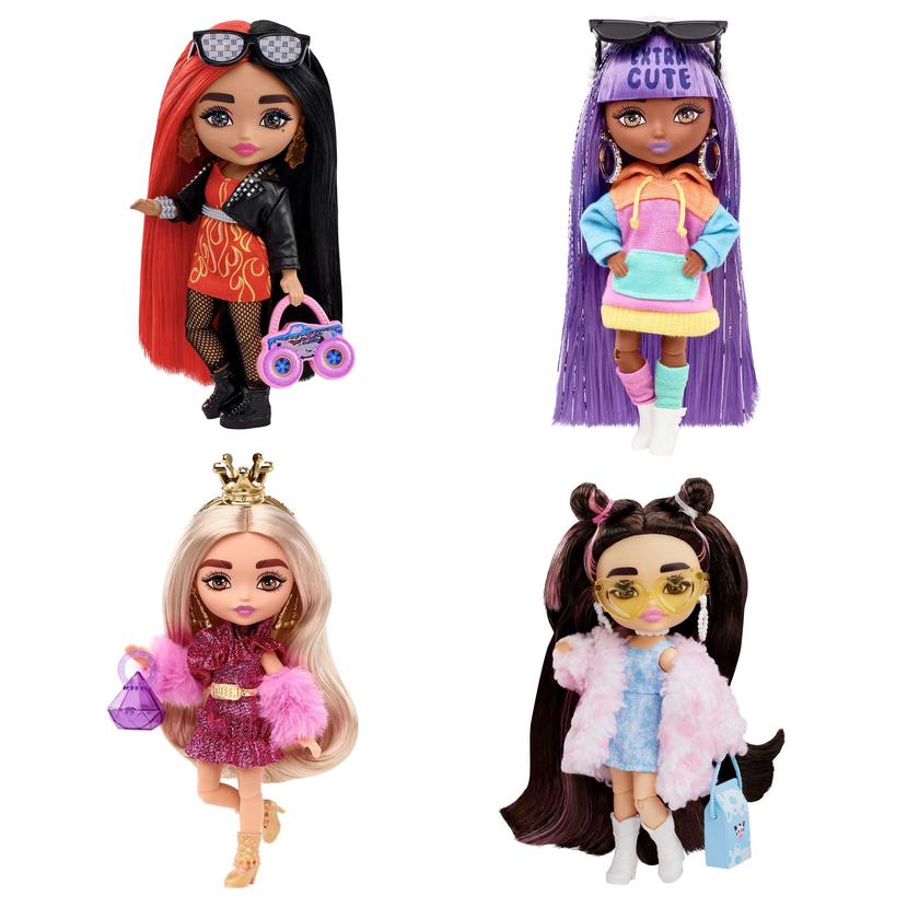 Barbie Extra Minis Muñeca Chamarra Peluda de Vaca Best Price